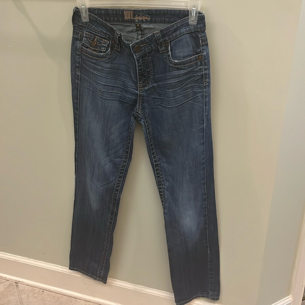 Kut From the Kloth Boyfriend Straight Leg Jeans